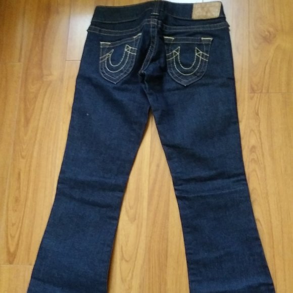 True Religion Dark Flare Jeans - Picture 3 of 4